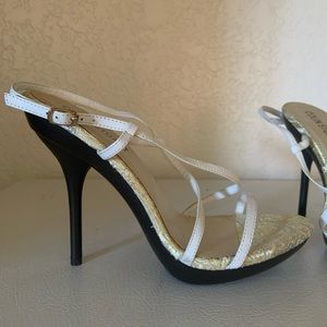 5 inch strappy cocktail hour heels